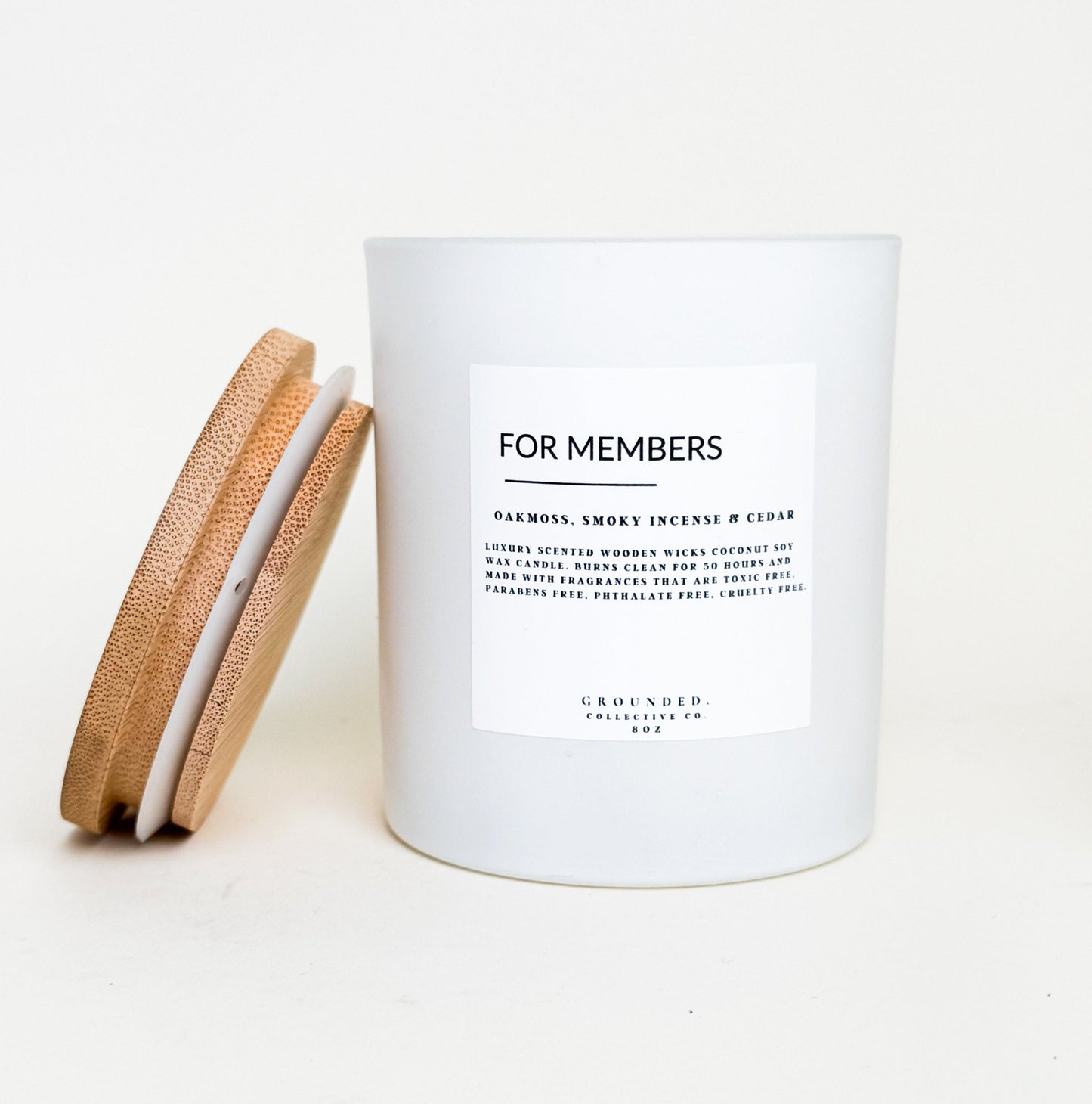 For Members Candle